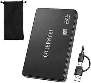 GODBPNYMU 500GB External Hard Drive, Portable External Hard Drive USB 3.0/USB-C Portable Hard Drive, Compatible with PC/Mac/laptops, PS4/PS5, Xbox One X/S/360/Series X/S ^^ Includes a Carrying case GODBPNYMU 500GB External Hard Drive, Portable External Hard Drive USB 3.0/USB-C Portable Hard Drive, Compatible with PC/Mac/laptops, PS4/PS5, Xbox One X/S/360/Series X/S ^^ Includes a Carrying case