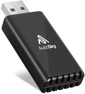 Wireless CarPlay Adapter - Fastest 5Ghz - AutoSky - Plug and Play - USB-C and USB-A Cables - Wired CarPlay Required Wireless CarPlay Adapter - Fastest 5Ghz - AutoSky - Plug and Play - USB-C and USB-A Cables - Wired CarPlay Required