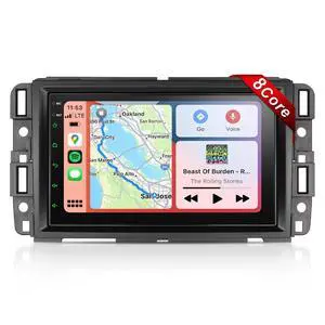 Car Stereo for Chevy Silverado GMC Sierra Yukon 2007-2013, 7 Inch Touch Screen Stereo, Android12 2G+32G with CarPlay Android Auto Bluetooth GPS Navigation Car Stereo for Chevy Silverado GMC Sierra Yukon 2007-2013, 7 Inch Touch Screen Stereo, Android12 2G+32G with CarPlay Android Auto Bluetooth GPS Navigation