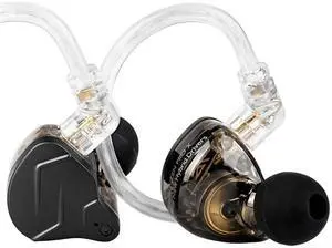 KZ ZSN PRO X Gaming Earbuds in Ear Monitor Headphones, High Fidelity IEMS Earphones, Hybrid Dual Driver Wired Earbuds with 1BA 1DD Detachable Tangle-Free Cable for Computer Tablet (Black, with Mic) KZ ZSN PRO X Gaming Earbuds in Ear Monitor Headphones, High Fidelity IEMS Earphones, Hybrid Dual Driver Wired Earbuds with 1BA 1DD Detachable Tangle-Free Cable for Computer Tablet (Black, with Mic)
