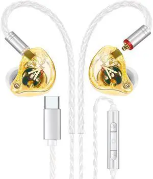 Vibes 202MC USB-C Wired Earbuds - USBC HiFi in Ear Headphones for iPhone 17/16/15 - Noise Isolating Ear Buds w/ Mic - Clear Sound, Deep Bass & Comfort-Fit Earphones - Silver Plated Cord, Carrying Case Vibes 202MC USB-C Wired Earbuds - USBC HiFi in Ear Headphones for iPhone 17/16/15 - Noise Isolating Ear Buds w/ Mic - Clear Sound, Deep Bass & Comfort-Fit Earphones - Silver Plated Cord, Carrying Case