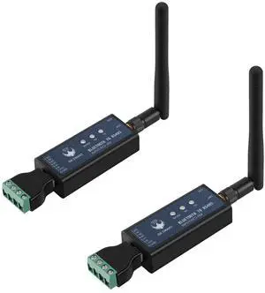 DX-CP24 Bluetooth to RS485 Serial Adapter Industrial Wireless Bluetooth Communication Module to RS485 Converter, Change 485 Wired Device to Wireless (CP24 for Device) DX-CP24 Bluetooth to RS485 Serial Adapter Industrial Wireless Bluetooth Communication Module to RS485 Converter, Change 485 Wired Device to Wireless (CP24 for Device)