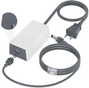 Starlink Mini Power Supply & Accessories, Official Replacement 60W AC Adapter with 5.5FT Power Cord & 6.5FT Detachable DC Cable with LED Light Indicator for Starlink Mini Dish Starlink Mini Power Supply & Accessories, Official Replacement 60W AC Adapter with 5.5FT Power Cord & 6.5FT Detachable DC Cable with LED Light Indicator for Starlink Mini Dish