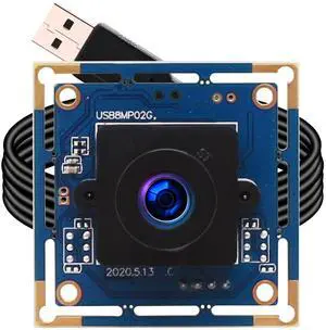 ELP 8MP USB Camera Module 2448p Webcam Board 2.1mm Wide Angle Lens 8MP HD Industrial Laptop USB Camera for Windows/Linux/Android/macOS ELP 8MP USB Camera Module 2448p Webcam Board 2.1mm Wide Angle Lens 8MP HD Industrial Laptop USB Camera for Windows/Linux/Android/macOS