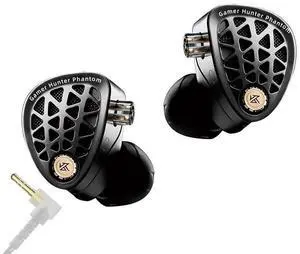 HIFIXAUDIO KZ Phantom Gaming in-Ear Monitor, Hi-Fi Grade Flagship Esports IEMs with Full-Metal Cavity, Wired Earbuds with Detachable Recessed 2-Pin Cable (3.5mm No Mic) HIFIXAUDIO KZ Phantom Gaming in-Ear Monitor, Hi-Fi Grade Flagship Esports IEMs with Full-Metal Cavity, Wired Earbuds with Detachable Recessed 2-Pin Cable (3.5mm No Mic)