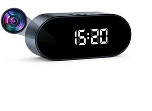 JNWMYQFC Clock Camera - Indoor Security Camera - Indoor Security Nanny Camera for Baby Monitor, 150 Wide Angle Field of View Hidden Camera Clock, 1080P Camera for Home Security JNWMYQFC Clock Camera - Indoor Security Camera - Indoor Security Nanny Camera for Baby Monitor, 150 Wide Angle Field of View Hidden Camera Clock, 1080P Camera for Home Security