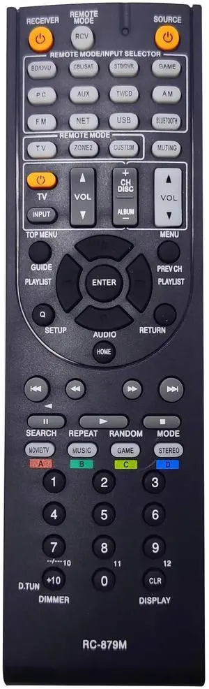 INTECHING RC-879M AV Receiver Remote Control for Onkyo HT-R393, HT-R593, HT-S3700, HT-S5700, TX-NR333, TX-NR535, TX-SR333, TX-SR343 INTECHING RC-879M AV Receiver Remote Control for Onkyo HT-R393, HT-R593, HT-S3700, HT-S5700, TX-NR333, TX-NR535, TX-SR333, TX-SR343