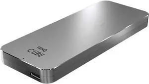 TEKQ Cube 2TB Thunderbolt 3 NVMe SSD Enclosure, USB4/TB4, Bus Powered TEKQ Cube 2TB Thunderbolt 3 NVMe SSD Enclosure, USB4/TB4, Bus Powered