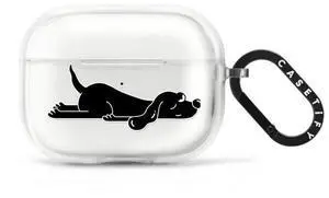 CASETiFY Impact Airpods Pro (3rd) Case with Ring - Sleeping Dog - Frost CASETiFY Impact Airpods Pro (3rd) Case with Ring - Sleeping Dog - Frost