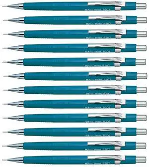 Pentel P200 Series mechanical pencil 0.7mm lead, 1 pack of 12 pencils, Blue Pentel P200 Series mechanical pencil 0.7mm lead, 1 pack of 12 pencils, Blue