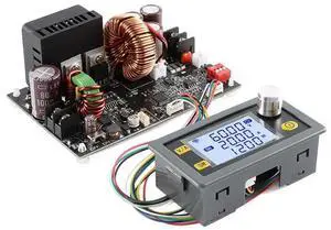 EC Buying XY6020L CNC DC Buck Converter Adjustable DC Voltage Power Supply Constant Voltage 20A 1200W Voltage Step Down Module Buck Converter Power Supply 1200W EC Buying XY6020L CNC DC Buck Converter Adjustable DC Voltage Power Supply Constant Voltage 20A 1200W Voltage Step Down Module Buck Converter Power Supply 1200W