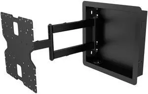 Kanto R400 Recessed in-Wall Full Motion Articulating TV Mount for 35" - 65" TVs ^^ 300x300 VESA No Gap Flush Install ^^ 0.3" Profile 400x400 VESA ^^ Swivel and Tilt Capable ^^ Cable Management Clips Kanto R400 Recessed in-Wall Full Motion Articulating TV Mount for 35" - 65" TVs ^^ 300x300 VESA No Gap Flush Install ^^ 0.3" Profile 400x400 VESA ^^ Swivel and Tilt Capable ^^ Cable Management Clips