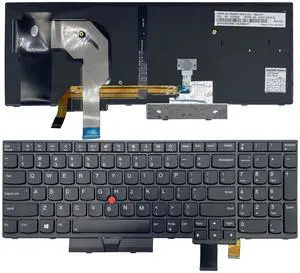 Sierra Blackmon Laptop Keyboard US Layout for Lenovo ThinkPad T570 T580 P51s P52s Black Framed Pointing Stick with Backlight Sierra Blackmon Laptop Keyboard US Layout for Lenovo ThinkPad T570 T580 P51s P52s Black Framed Pointing Stick with Backlight