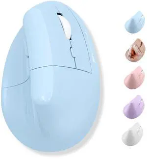X9 Performance Wireless Vertical Ergonomic Mouse - (BT + 2.4Ghz) - Click in Comfort - Up to 4000 DPI, 6 Button, Rechargeable - Bluetooth Ergonomic Vertical Mouse Wireless - for Mac and P X9 Performance Wireless Vertical Ergonomic Mouse - (BT + 2.4Ghz) - Click in Comfort - Up to 4000 DPI, 6 Button, Rechargeable - Bluetooth Ergonomic Vertical Mouse Wireless - for Mac and P