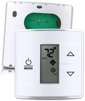 PZL 3316250.700 RV Thermostat Replacement fit for Dometic Single Zone Control, for Cool/Heat - White PZL 3316250.700 RV Thermostat Replacement fit for Dometic Single Zone Control, for Cool/Heat - White