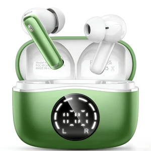 Rinsmola Bluetooth 5.4 Headphones, 3D-Stereo Wireless Earbuds Deep Bass in Ear Buds, 4 ENC Noise Cancelling Mic, 48Hrs USB-C Earphones, IP-X7 Waterproof Headset Sport Gym, Green Rinsmola Bluetooth 5.4 Headphones, 3D-Stereo Wireless Earbuds Deep Bass in Ear Buds, 4 ENC Noise Cancelling Mic, 48Hrs USB-C Earphones, IP-X7 Waterproof Headset Sport Gym, Green