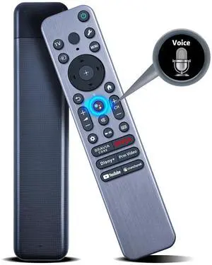 PZL RMF-TX910U Backlit Voice Replacement Remote, Compatible with Sony Bravia TV XR/KD/XR Series X77L X93L A80L A95L X95L X90L A75L etc PZL RMF-TX910U Backlit Voice Replacement Remote, Compatible with Sony Bravia TV XR/KD/XR Series X77L X93L A80L A95L X95L X90L A75L etc