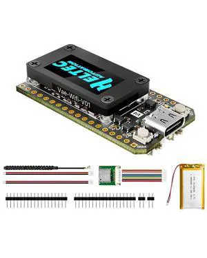 MESHYEAOFAH Meshtastic LoRa V4 Development Board - Upgraded ESP32S3 + SX1262 LoRa Node WiFi Bluetooth 28dBm 2MB PSRAM 16MB Flash Supports GPS & Solar 863~928MHz Antenna Display for Arduino LoRaW MESHYEAOFAH Meshtastic LoRa V4 Development Board - Upgraded ESP32S3 + SX1262 LoRa Node WiFi Bluetooth 28dBm 2MB PSRAM 16MB Flash Supports GPS & Solar 863~928MHz Antenna Display for Arduino LoRaW