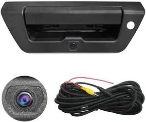 LEADSIGN Tailgate Handle Backup Camera for Ford F150 Raptor 2015 2016 2017 Aftermarket Rearview Reverse Cameras for Pickup Truck Black with Night Vision/Waterproof/Parking Guideline LEADSIGN Tailgate Handle Backup Camera for Ford F150 Raptor 2015 2016 2017 Aftermarket Rearview Reverse Cameras for Pickup Truck Black with Night Vision/Waterproof/Parking Guideline
