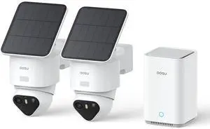 aosu T2 Ultra 4K Security Cameras Wireless Outdoor, 2 Cam Kit, Smart Home Security System with TrueColor Night Vision, AI Recognition & 360 Motion Tracking, Solar Power, Expandable 1TB Local St aosu T2 Ultra 4K Security Cameras Wireless Outdoor, 2 Cam Kit, Smart Home Security System with TrueColor Night Vision, AI Recognition & 360 Motion Tracking, Solar Power, Expandable 1TB Local St