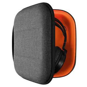 Geekria Shield Headphones Case Compatible with AKG K271 MKII, K371BT, K361BT, N9 Hybrid and More, Replacement Protective Hard Shell Travel Carrying Bag with Cable Storage (Dark Grey) Geekria Shield Headphones Case Compatible with AKG K271 MKII, K371BT, K361BT, N9 Hybrid and More, Replacement Protective Hard Shell Travel Carrying Bag with Cable Storage (Dark Grey)