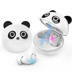 Togetface Kids Wireless Earbuds, Bluetooth 5.0 with Microphone Noise Reduction and Panda Charging Case,Cute Headphone 36H Playtime IPX5 Waterproof Touch Control,HiFi Stereo Earphone for tv/pad/ Togetface Kids Wireless Earbuds, Bluetooth 5.0 with Microphone Noise Reduction and Panda Charging Case,Cute Headphone 36H Playtime IPX5 Waterproof Touch Control,HiFi Stereo Earphone for tv/pad/