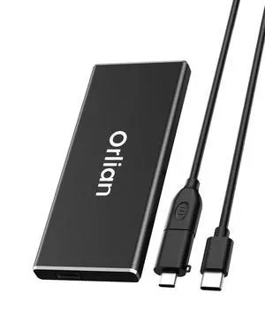 Orlian 120GB External Portable SSD Solid State Drive USB 3.1 Gen 2 Up to 500MB/s High-Speed Solid State Drive for Phone, Windows, Android, PC and More Orlian 120GB External Portable SSD Solid State Drive USB 3.1 Gen 2 Up to 500MB/s High-Speed Solid State Drive for Phone, Windows, Android, PC and More