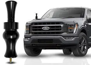 Duck Call Truck Antenna, Short 5.5 Inch Heavy Duty Anodized Aluminum Radio Antenna, Universal Kit Fits Most Trucks Including F150, F250, Maintains Reception, Unique Truck Accessories and Gifts (Black) Duck Call Truck Antenna, Short 5.5 Inch Heavy Duty Anodized Aluminum Radio Antenna, Universal Kit Fits Most Trucks Including F150, F250, Maintains Reception, Unique Truck Accessories and Gifts (Black)
