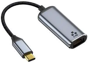 CY 2500Mbps 2.5Gbps to USB3.1 Type-C GBE USB-C Gigabit 1000Mbps Ethernet Network LAN Cable Adapter for Desktop Motherboard CY 2500Mbps 2.5Gbps to USB3.1 Type-C GBE USB-C Gigabit 1000Mbps Ethernet Network LAN Cable Adapter for Desktop Motherboard