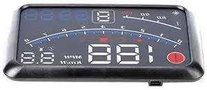 KIMISS Digital Speedometer Universal Heads Up Display MPH/KM/h Vehicle Smart HUD Display Digital Mini Car Dashboard Heads Up Windshield Speedometer Projector System KIMISS Digital Speedometer Universal Heads Up Display MPH/KM/h Vehicle Smart HUD Display Digital Mini Car Dashboard Heads Up Windshield Speedometer Projector System