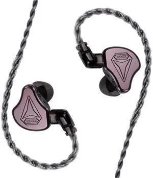 FAAEAL Composite Diaphragm in-Ear Monitor Headphones, HiFi Wired Earbuds, QDC-2PIN Detachable Silver Plated IEM Cable Compatible for KZ ZSN ZS10 PRO TRN MT1 Headphones 3.5mm 4.2ft FAAEAL Composite Diaphragm in-Ear Monitor Headphones, HiFi Wired Earbuds, QDC-2PIN Detachable Silver Plated IEM Cable Compatible for KZ ZSN ZS10 PRO TRN MT1 Headphones 3.5mm 4.2ft