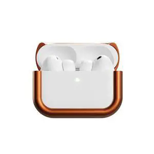 Arc Pulse Compatible with AirPods Pro 3 Case (2025), Minimalist Protective Shock Absorption Aluminum Shells + Elastomer Inlays, Slide-On Fit Charging Case Cover Arc Pulse Compatible with AirPods Pro 3 Case (2025), Minimalist Protective Shock Absorption Aluminum Shells + Elastomer Inlays, Slide-On Fit Charging Case Cover