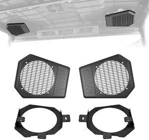 XATVXUTV Rear Roof Speaker Pod Enclosures for Polaris Ranger XP 1000, UTV Sport 6.5" Speaker Holders for Ranger XP 1000 Crew 2019 2020 Accessories (2PCS, Replace #5454646, 5265150, 5265149) XATVXUTV Rear Roof Speaker Pod Enclosures for Polaris Ranger XP 1000, UTV Sport 6.5" Speaker Holders for Ranger XP 1000 Crew 2019 2020 Accessories (2PCS, Replace #5454646, 5265150, 5265149)