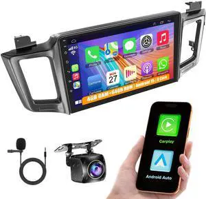 (8Core + 128GB) Car Radio Stereo for Toyota RAV4 2013-2018 (8Core + 128GB) Car Radio Stereo for Toyota RAV4 2013-2018