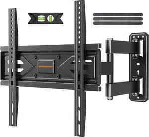 IWORKBOARD 40 43 50 55 inch Full Motion Corner TV Wall Mount for Most 32-65 inch Flat & Curved TVs, Articulating Swivel & Tilt TV Mount Bracket, up to 80 lbs,VESA 400x400mm, Single Stud Perfect Center IWORKBOARD 40 43 50 55 inch Full Motion Corner TV Wall Mount for Most 32-65 inch Flat & Curved TVs, Articulating Swivel & Tilt TV Mount Bracket, up to 80 lbs,VESA 400x400mm, Single Stud Perfect Center