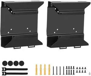 2 Pack Mini PC VESA Mount Compatible with Lenovo Thinkcentre Tiny M90qGen2, M80q Gen3, M90q Gen3, M90q Gen2, M70qGen2, M60e, M75qGen2, Under Desk and WallMount, 100x100mm Monitor Arm Wall Mount 2 Pack Mini PC VESA Mount Compatible with Lenovo Thinkcentre Tiny M90qGen2, M80q Gen3, M90q Gen3, M90q Gen2, M70qGen2, M60e, M75qGen2, Under Desk and WallMount, 100x100mm Monitor Arm Wall Mount