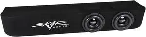 Skar Audio Dual 8" Loaded Sealed Subwoofer Enclosure Compatible with 2015-2025 Ford F-150 SuperCrew Cab Trucks Skar Audio Dual 8" Loaded Sealed Subwoofer Enclosure Compatible with 2015-2025 Ford F-150 SuperCrew Cab Trucks
