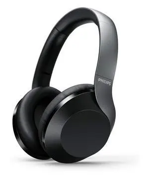 Philips Audio Performance TAPH805BK Bluetooth 5.0 Active Noise Cancelling Over-Ear Headphones with Google Assistant (Black) Philips Audio Performance TAPH805BK Bluetooth 5.0 Active Noise Cancelling Over-Ear Headphones with Google Assistant (Black)
