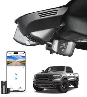 4K Front & 2K Rear 2 Channel HDR Dash Cam, Dual STARVIS 2 IMX678 IMX675, Custom Fit for 5th Gen Dodge RAM 1500,2019-2024 (Model E),Rebel Big Horn Laramie Tradesman etc, 5GHz WiFi,GPS, 128GB Card 4K Front & 2K Rear 2 Channel HDR Dash Cam, Dual STARVIS 2 IMX678 IMX675, Custom Fit for 5th Gen Dodge RAM 1500,2019-2024 (Model E),Rebel Big Horn Laramie Tradesman etc, 5GHz WiFi,GPS, 128GB Card