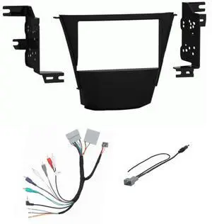 Double Din Car Stereo Install Dash Kit, Wire Harness and AM/FM Radio Retention Antenna Adapter Combo -Made for Acura: 2007 2008 2009 2010 2011 2012 2013 MDX (2010-2013 No Factory Nav Vehicles) Double Din Car Stereo Install Dash Kit, Wire Harness and AM/FM Radio Retention Antenna Adapter Combo -Made for Acura: 2007 2008 2009 2010 2011 2012 2013 MDX (2010-2013 No Factory Nav Vehicles)