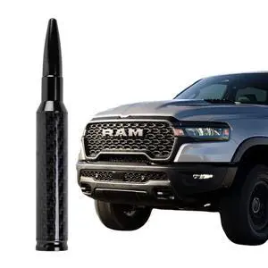 FirFiltr 5.5IN Carbon Fiber 50 Cal Bullet Short Antenna for Dodge Ram 1500 2500 3500 1990-2026,Truck Antenna for Ram 1500 Accessories(Black, 5.5 inch) FirFiltr 5.5IN Carbon Fiber 50 Cal Bullet Short Antenna for Dodge Ram 1500 2500 3500 1990-2026,Truck Antenna for Ram 1500 Accessories(Black, 5.5 inch)