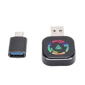 Yoidesu Wireless Car Play Adapter with Automatic Connection, Wired to Wireless Car Play Adapter for Android Auto Conversion with Type C to USB Yoidesu Wireless Car Play Adapter with Automatic Connection, Wired to Wireless Car Play Adapter for Android Auto Conversion with Type C to USB