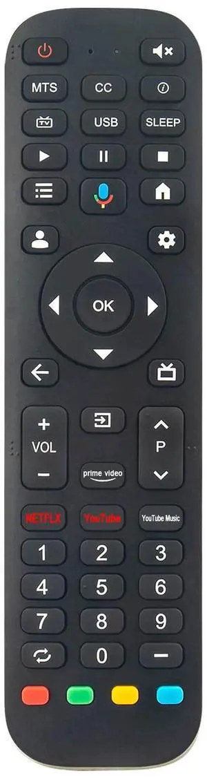 AULCMEET New Replace Voice Remote Control fit for FPD 50/55/65/70/75-inch Canvas Series Google TV AULCMEET New Replace Voice Remote Control fit for FPD 50/55/65/70/75-inch Canvas Series Google TV