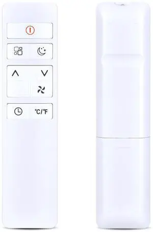 RYQIF Replacement Remote Control fits Black+Decker Portable Air Conditioner BPACT05SM RYQIF Replacement Remote Control fits Black+Decker Portable Air Conditioner BPACT05SM