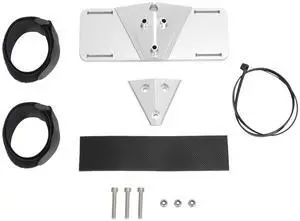 WIKIBB Universial Speaker Mount for Sea Doo Spark TRIXX, Cruise Speaker Bracket for Sea-Doo Spark 2 UpAluminum Silver WIKIBB Universial Speaker Mount for Sea Doo Spark TRIXX, Cruise Speaker Bracket for Sea-Doo Spark 2 UpAluminum Silver