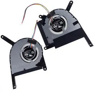 Deal4GO 5V CPU GPU Graphics Cooling Fan kit Replacement for ASUS FX507 FA507 FX707 FA707 FX507ZE FA507RE FX507ZC-ES53 FX707ZC-ES53 Deal4GO 5V CPU GPU Graphics Cooling Fan kit Replacement for ASUS FX507 FA507 FX707 FA707 FX507ZE FA507RE FX507ZC-ES53 FX707ZC-ES53