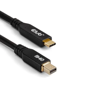 Club 3D Mini DisplayPort to USB C Cable 2m/6.6ft - DP 2.1 Certified 8K@30Hz 4K@240Hz Video Adapter for Mac PC Gaming Monitor- Bi-Directional Cable Club 3D Mini DisplayPort to USB C Cable 2m/6.6ft - DP 2.1 Certified 8K@30Hz 4K@240Hz Video Adapter for Mac PC Gaming Monitor- Bi-Directional Cable