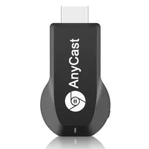 Anycast Wireless HD Display Adapter Receiver 1080P Screen Mirroring Streaming Media Dongle Compatible with iOS/Android/Windows/Mac to HDTV Monitor Projector Anycast Wireless HD Display Adapter Receiver 1080P Screen Mirroring Streaming Media Dongle Compatible with iOS/Android/Windows/Mac to HDTV Monitor Projector