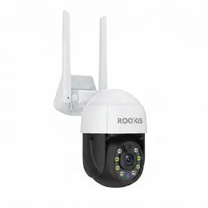 Rooxis Wireless Outdoor Security Camera, 2026 Upgraded 4K WiFi Floodlight Camera with Siren, Color Night Vision, 360 PTZ, Motion Tracking & Patrol, 2-Way Audio, Alexa Compatible Rooxis Wireless Outdoor Security Camera, 2026 Upgraded 4K WiFi Floodlight Camera with Siren, Color Night Vision, 360 PTZ, Motion Tracking & Patrol, 2-Way Audio, Alexa Compatible