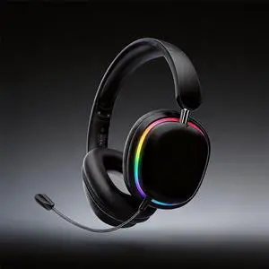 FJHBL Over-Ear Wireless Bluetooth Headphones with 5.3 Chip, 20H Playtime, 40mm Drivers, Foldable & Lightweight Design, RGB Lighting, Dual Mic for Clear Calls, Compatible with PC/Phone, SY-T3 Bl FJHBL Over-Ear Wireless Bluetooth Headphones with 5.3 Chip, 20H Playtime, 40mm Drivers, Foldable & Lightweight Design, RGB Lighting, Dual Mic for Clear Calls, Compatible with PC/Phone, SY-T3 Bl